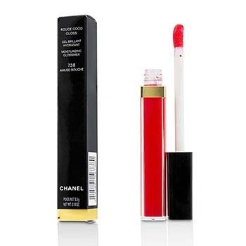 chanel lip gloss rouge coco 738