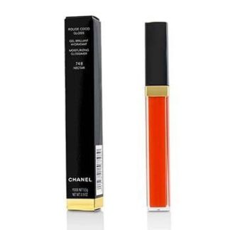 CHANEL ROUGE COCO GLOSS MOISTURIZING GLOSSIMER - # 748 NECTAR 5.5G/0.19OZ