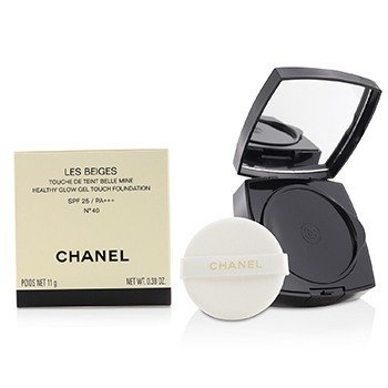 CHANEL LES BEIGES HEALTHY GLOW GEL TOUCH FOUNDATION SPF 25 - # N40  11G/0.38OZ