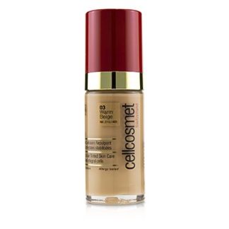 CELLCOSMET & CELLMEN CELLCOSMET CELLTEINT PLUMPING CELLULAR TINTED SKINCARE - #03 WARM BEIGE 30ML/1.1OZ