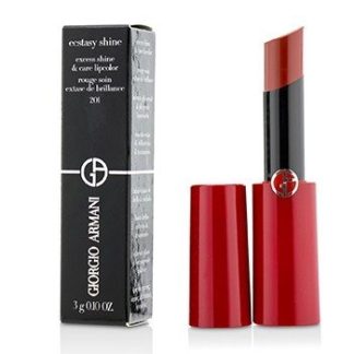 GIORGIO ARMANI ECSTASY SHINE EXCESS SHINE &AMP; CARE LIPCOLOR - # 201 SCARLATTO  3G/0.1OZ