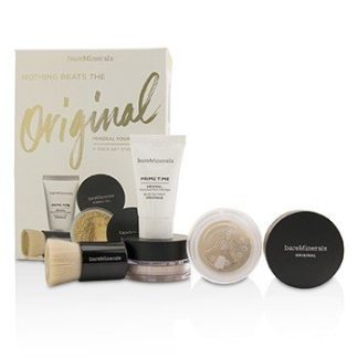 BAREMINERALS GET STARTED MINERAL FOUNDATION KIT - # 07 GOLDEN IVORY  4PCS