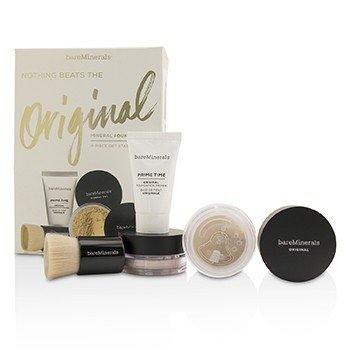 BAREMINERALS GET STARTED MINERAL FOUNDATION KIT - # 07 GOLDEN IVORY  4PCS
