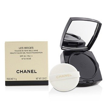 CHANEL LES BEIGES HEALTHY GLOW GEL TOUCH FOUNDATION SPF 25 - # N22 ROSE  11G/0.38OZ