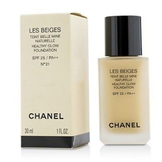 CHANEL LES BEIGES HEALTHY GLOW FOUNDATION SPF 25 - NO. 21 184221  30ML/1OZ