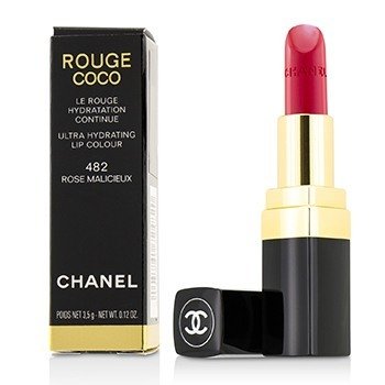 CHANEL ROUGE COCO ULTRA HYDRATING LIP COLOUR - # 482 ROSE MALICIEUX  3.5G/0.12OZ