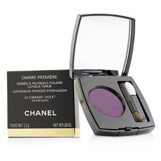 CHANEL OMBRE PREMIERE LONGWEAR POWDER EYESHADOW - # 30 VIBRANT VIOLET (SATIN) 2.2G/0.08OZ