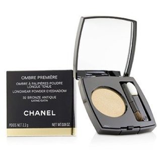 CHANEL OMBRE PREMIERE LONGWEAR POWDER EYESHADOW - # 32 BRONZE ANTIQUE (SATIN) 2.2G/0.08OZ