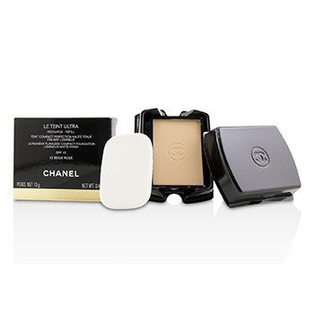 CHANEL LE TEINT ULTRA ULTRAWEAR FLAWLESS COMPACT FOUNDATION LUMINOUS MATTE FINISH SPF15 REFILL - # 32 BEIGE ROSE  13G/0.45OZ