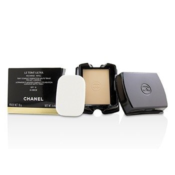 CHANEL LE TEINT ULTRA ULTRAWEAR FLAWLESS COMPACT FOUNDATION LUMINOUS MATTE FINISH SPF15 REFILL - # 20 BEIGE  13G/0.45OZ