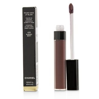CHANEL ROUGE COCO LIP BLUSH HYDRATING LIP AND CHEEK COLOUR - # 420 BURNING BERRY  5.5G/0.19OZ