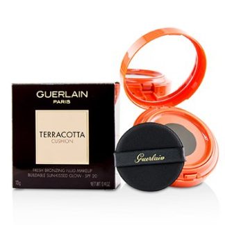 GUERLAIN TERRACOTTA CUSHION FRESH BRONZING FLUID MAKEUP SPF 20 - # MEDIUM  13G/0.4OZ