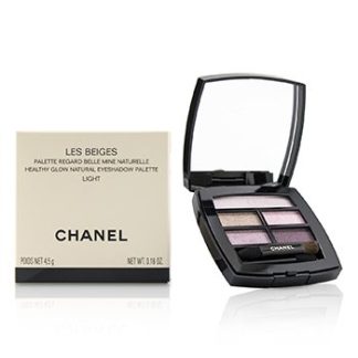 CHANEL LES BEIGES HEALTHY GLOW NATURAL EYESHADOW PALETTE - # LIGHT  4.5G/0.16OZ