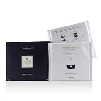 GUERLAIN ORCHIDEE IMPERIALE EXCEPTIONAL COMPLETE CARE THE IMPERIAL RADIANCE MASK  4SHEETS