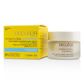 DECLEOR HYDRA FLORAL EVERFRESH FRESH SKIN HYDRATING LIGHT CREAM - FOR DEHYDRATED SKIN 50ML/1 DECLEOR HYDRA FLORAL EVERFRESH FRESH SKIN HYDRATING LIGHT CREAM - FOR DEHYDRATED SKIN 50ML/1.7OZ