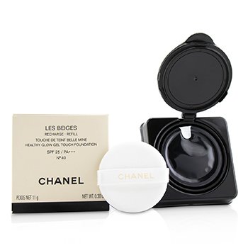 CHANEL LES BEIGES HEALTHY GLOW GEL TOUCH FOUNDATION SPF 25 REFILL - # N40  11G/0.38OZ