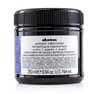 DAVINES ALCHEMIC CONDITIONER - # SILVER (FOR NATURAL &AMP; COLOURED HAIR)  250ML/8.84OZ