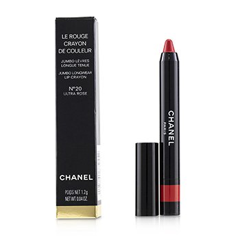 CHANEL LE ROUGE CRAYON DE COULEUR JUMBO LONGWEAR LIP CRAYON - # 20 ULTRA  ROSE 1.2G/0.04OZ MAKEUP Malaysia