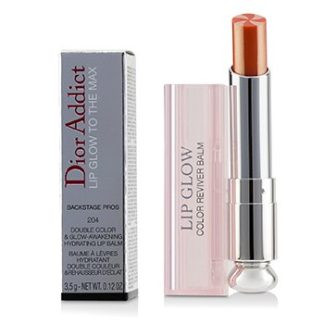 CHRISTIAN DIOR DIOR ADDICT LIP GLOW TO THE MAX - # 204 CORAL  3.5G/0.12OZ