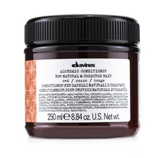 DAVINES ALCHEMIC CONDITIONER - # RED (FOR NATURAL &AMP; COLOURED HAIR)  250ML/8.84OZ