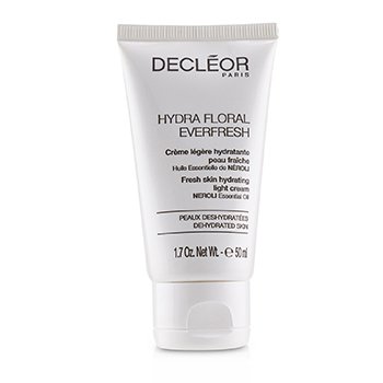 DECLEOR HYDRA FLORAL EVERFRESH FRESH SKIN HYDRATING LIGHT CREAM - FOR DEHYDRATED SKIN (SALON PRODUCT) 50ML/1 DECLEOR HYDRA FLORAL EVERFRESH FRESH SKIN HYDRATING LIGHT CREAM - FOR DEHYDRATED SKIN (SALON PRODUCT) 50ML/1.7OZ