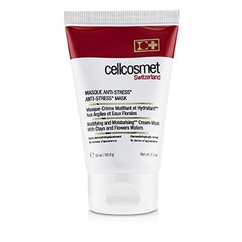 CELLCOSMET &AMP; CELLMEN CELLCOSMET ANTI-STRESS MASK - IDEAL FOR STRESSED, SENSITIVE OR REACTIVE SKIN  60ML/2.14OZ