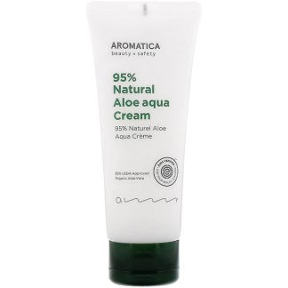 Aromatica, 95% Natural Aloe Aqua Cream, 5.2 oz (150 g)