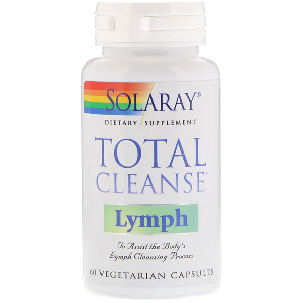 Solaray, Total Cleanse Lymph, 60 Vegetarian Capsules 1 Solaray, Total Cleanse Lymph, 60 Vegetarian Capsules