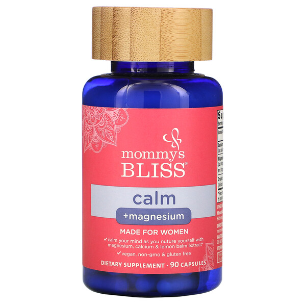 Mommy's Bliss, Calm + Magnesium, For Women, 90 CapsulesSingapore