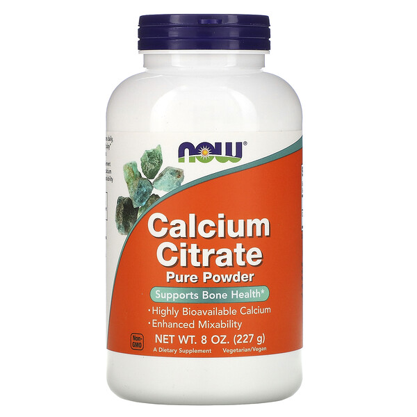 NOW Foods, Calcium Citrate, Pure Powder, 8 oz (227 g) 1 NOW Foods, Calcium Citrate, Pure Powder, 8 oz (227 g)