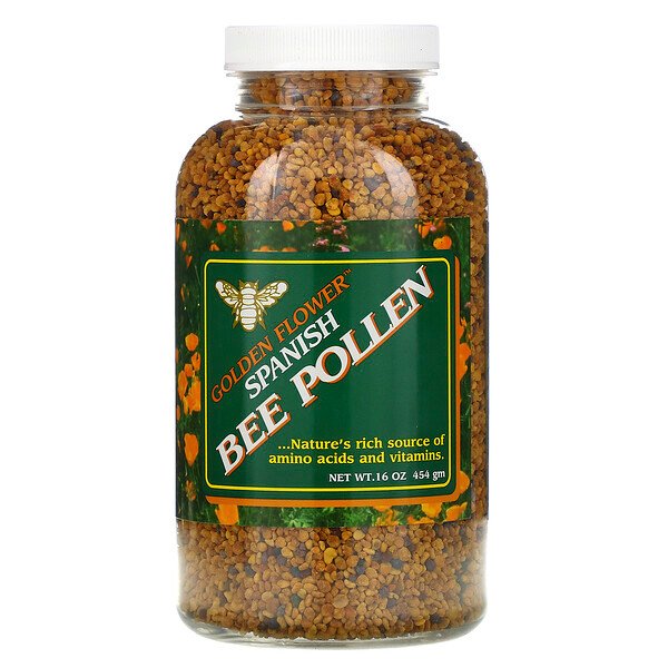 Golden Flower, Spanish Bee Pollen, 16 oz (454 g) 1 Golden Flower, Spanish Bee Pollen, 16 oz (454 g)