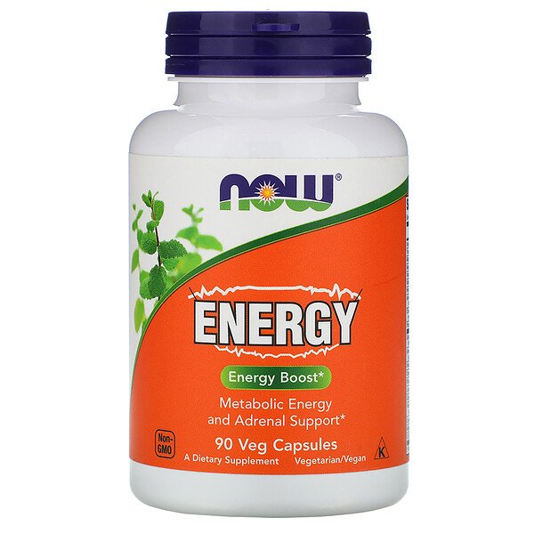 NOW Foods, Energy, 90 Veg Capsules 1 NOW Foods, Energy, 90 Veg Capsules