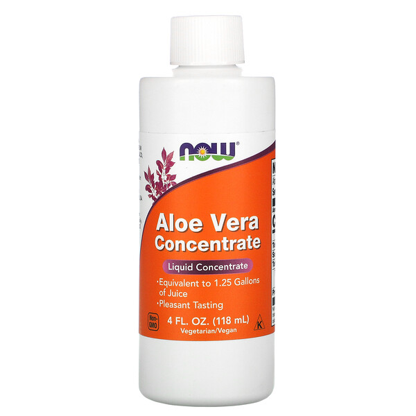 NOW Foods, Aloe Vera Concentrate, 4 fl oz (118 ml) 1 NOW Foods, Aloe Vera Concentrate, 4 fl oz (118 ml)