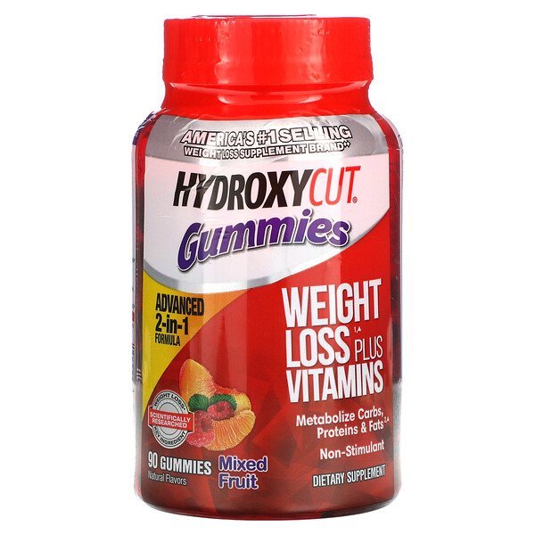 Hydroxycut, Gummies, Mixed Fruit, 90 GummiesSingapore