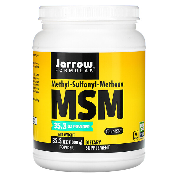 Jarrow Formulas, MSM Powder, 35 Jarrow Formulas, MSM Powder, 35.5 oz (1,000 g)