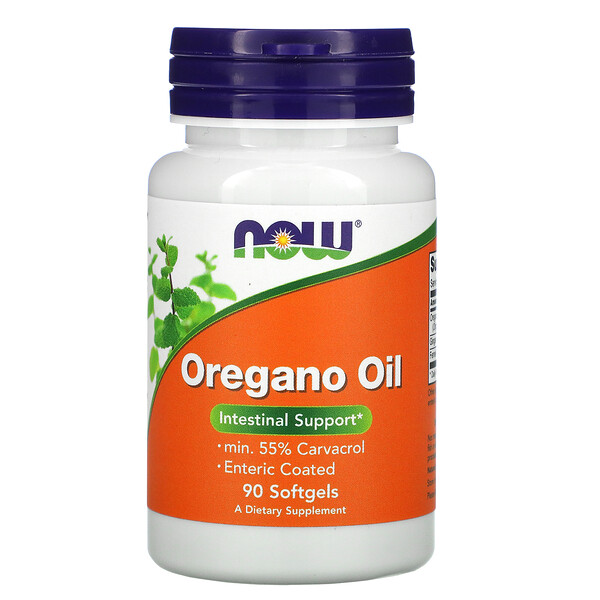 NOW Foods, Oregano Oil, 90 Softgels 1 NOW Foods, Oregano Oil, 90 Softgels