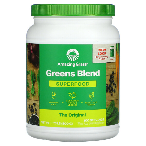 Amazing Grass, Greens Blend Superfood, The Original, 1.76 lb (800 g) Perfume Malaysia