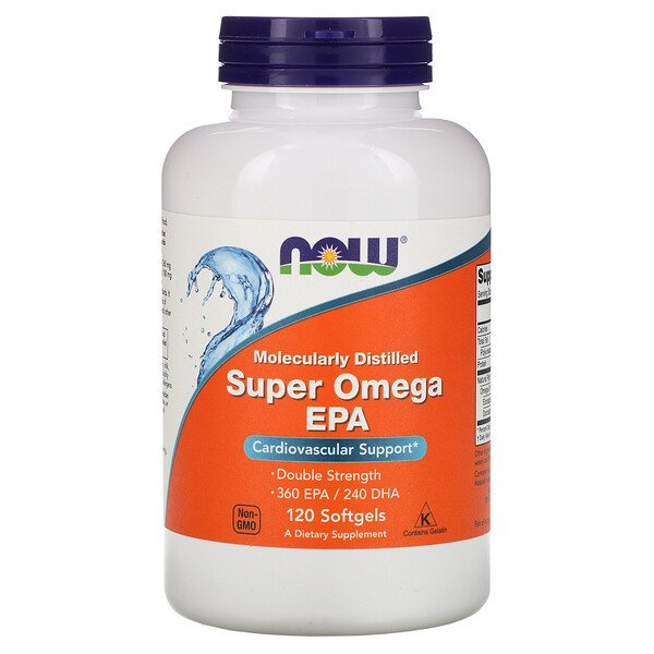 NOW Foods, Super Omega EPA, 360 EPA / 240 DHA, 120 Softgels 1 NOW Foods, Super Omega EPA, 360 EPA / 240 DHA, 120 Softgels