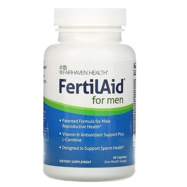 Fairhaven Health, FertilAid for Men, 90 Capsules 1 Fairhaven Health, FertilAid for Men, 90 Capsules