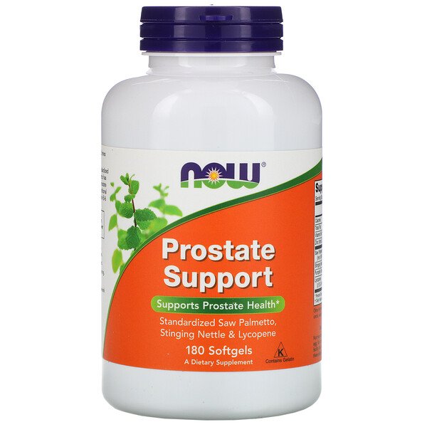NOW Foods, Prostate Support, 180 Softgels 1 NOW Foods, Prostate Support, 180 Softgels