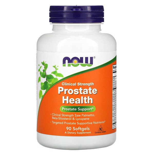 NOW Foods, Clinical Strength Prostate Health, 90 Softgels 1 NOW Foods, Clinical Strength Prostate Health, 90 Softgels