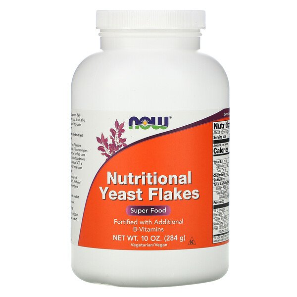 NOW Foods, Nutritional Yeast Flakes, 10 oz (284 g) 1 NOW Foods, Nutritional Yeast Flakes, 10 oz (284 g)