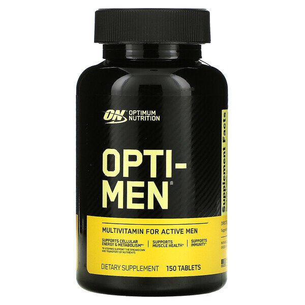 Optimum Nutrition, Opti-Men, 150 Tablets 1 Optimum Nutrition, Opti-Men, 150 Tablets