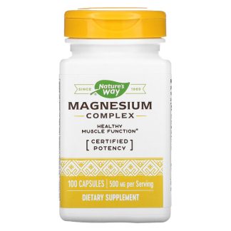 Nature's Way, Magnesium Complex, 250 mg, 100 Capsules