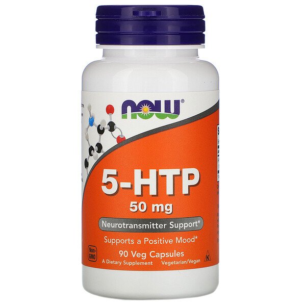 NOW Foods, 5-HTP, 50 mg, 90 Veg Capsules 1 NOW Foods, 5-HTP, 50 mg, 90 Veg Capsules
