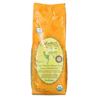 Heather's Tummy Care, Organic Acacia Senegal Tummy Fiber, 16 oz (453 g)