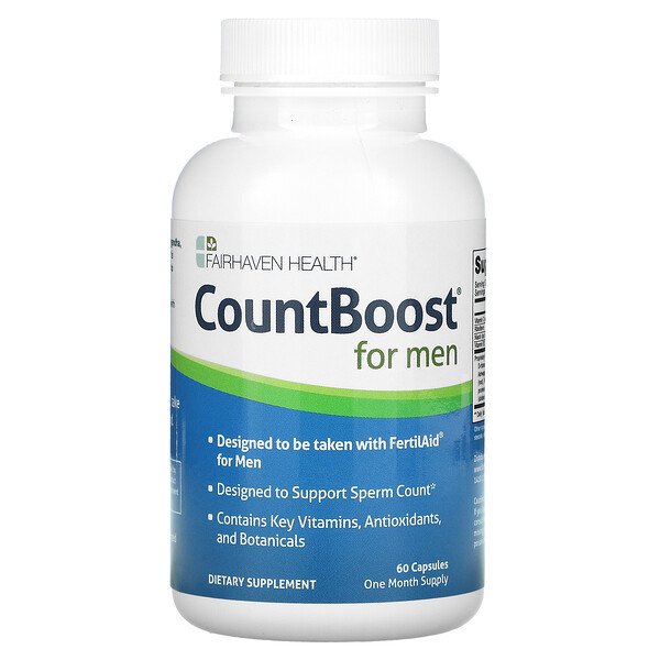 Fairhaven Health, CountBoost for Men, 60 Capsules 1 Fairhaven Health, CountBoost for Men, 60 Capsules