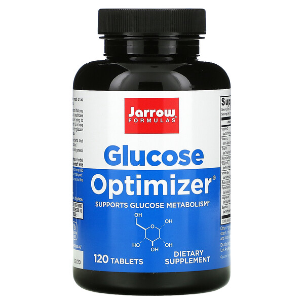 Jarrow Formulas, Glucose Optimizer, 120 Tablets 1 Jarrow Formulas, Glucose Optimizer, 120 Tablets