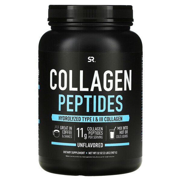 Sports Research, Collagen Peptides, Unflavored, 32 oz (907 g) 1 Sports Research, Collagen Peptides, Unflavored, 32 oz (907 g)