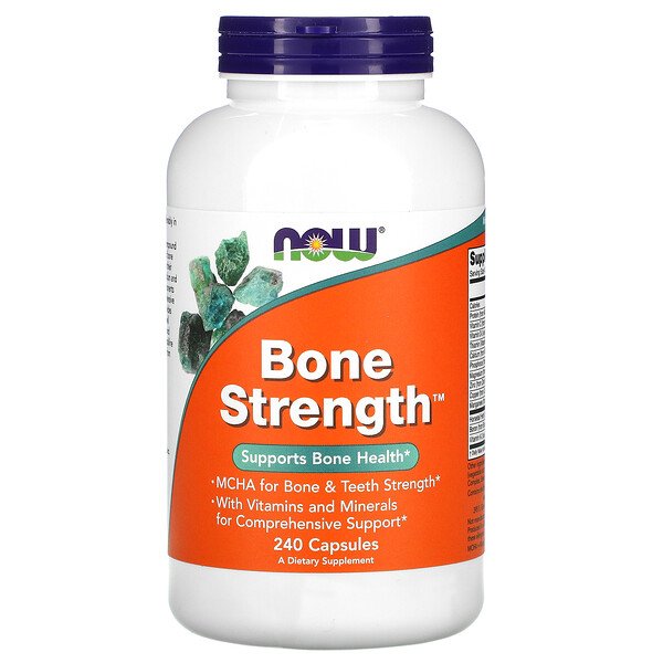 NOW Foods, Bone Strength, 240 Capsules 1 NOW Foods, Bone Strength, 240 Capsules